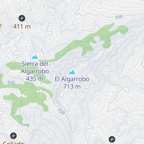 Map of El Algarrobo