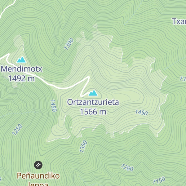 Map of Ortzantzurieta
