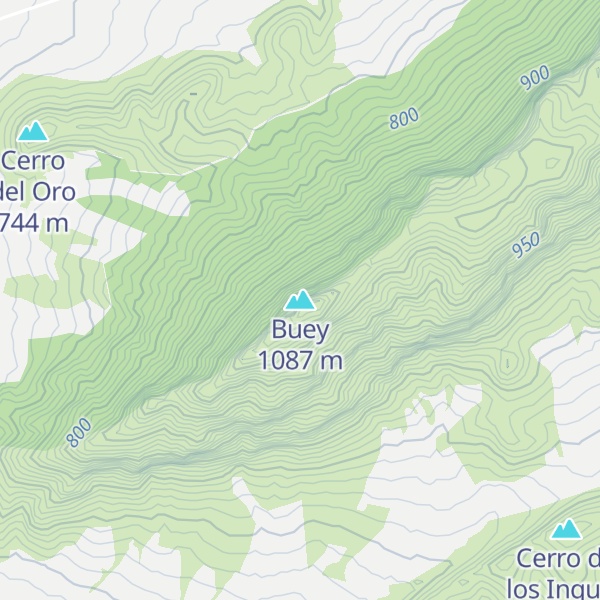 Map of Buey
