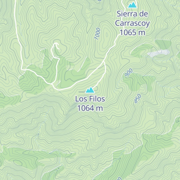 Map of Los Filos