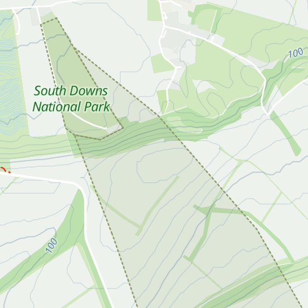 Map of Deacon Hill
