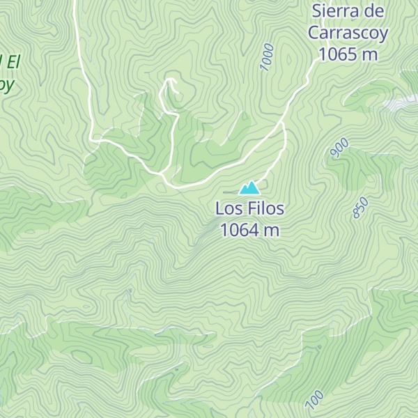 Map of Cabezo del Reloj