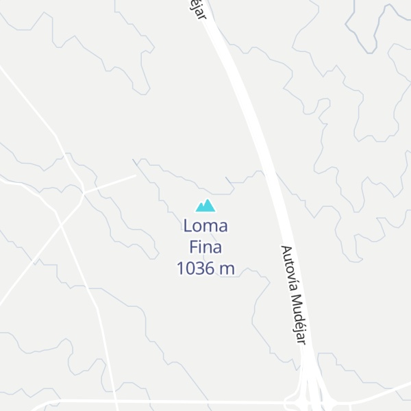 Map of Loma Fina
