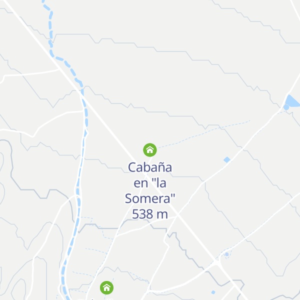 Map of Cabaña en "la Somera"