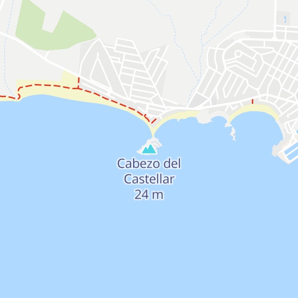 Map of Cabezo del Castellar