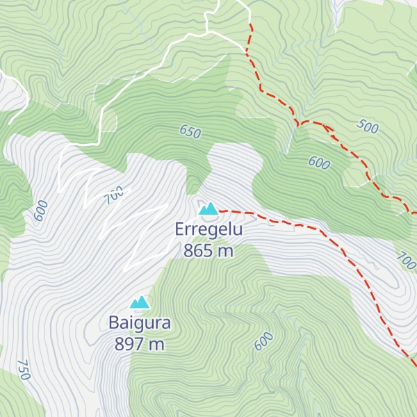 Map of Erregelu