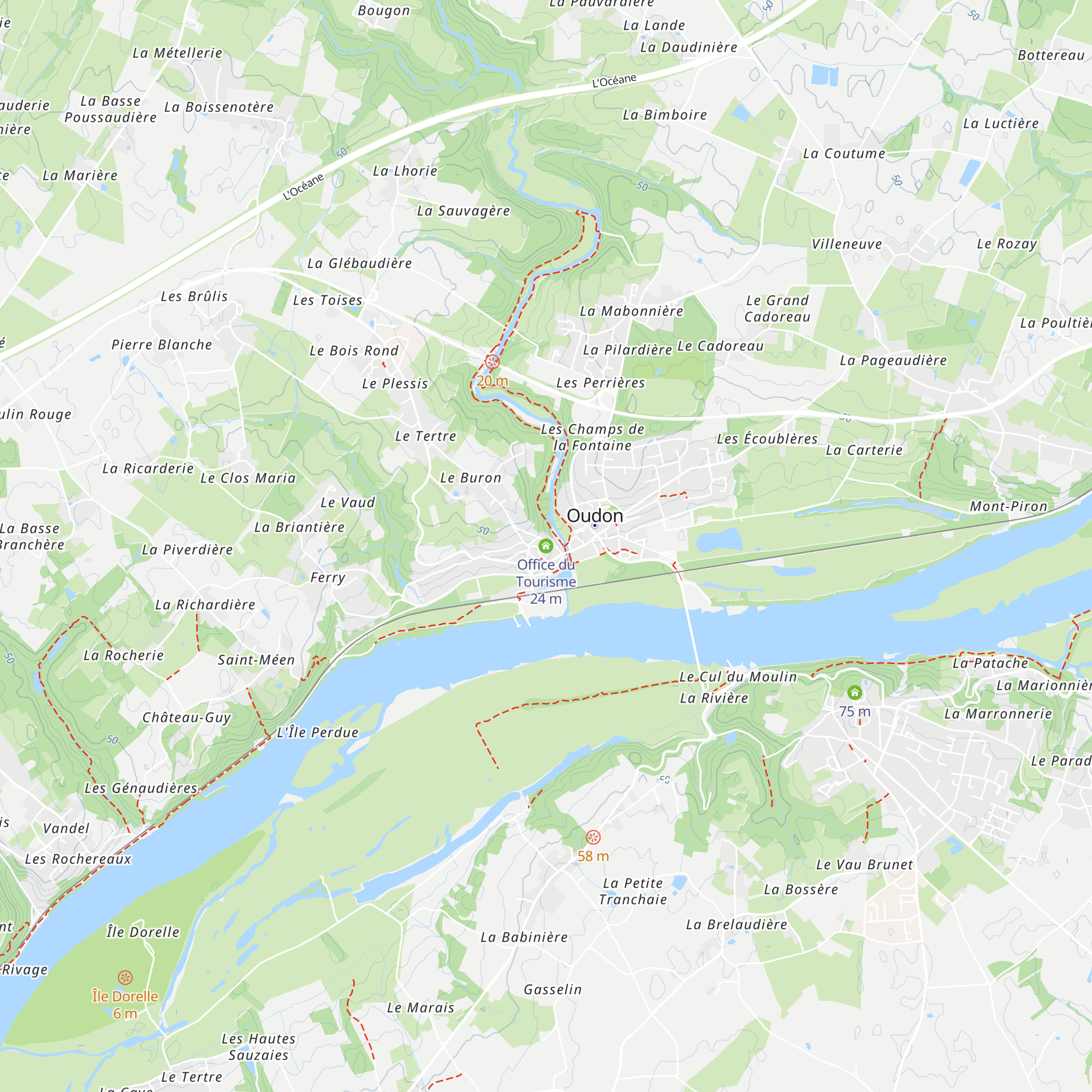 Office du Tourisme map