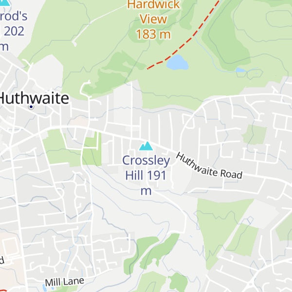 Map of Crossley Hill