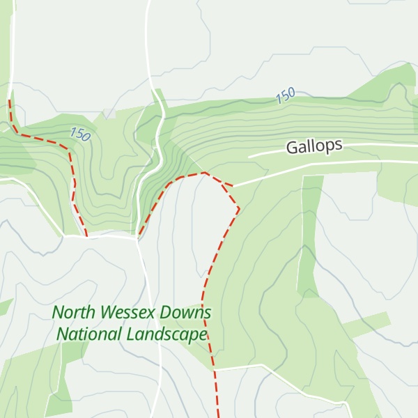 Map of Watership Down