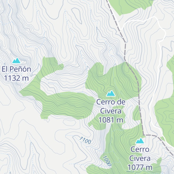 Map of Cabaña Lagunas