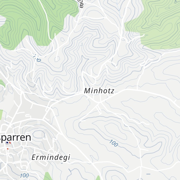 Map of Gîte de M. et Mme Luberriaga Jean-Marie