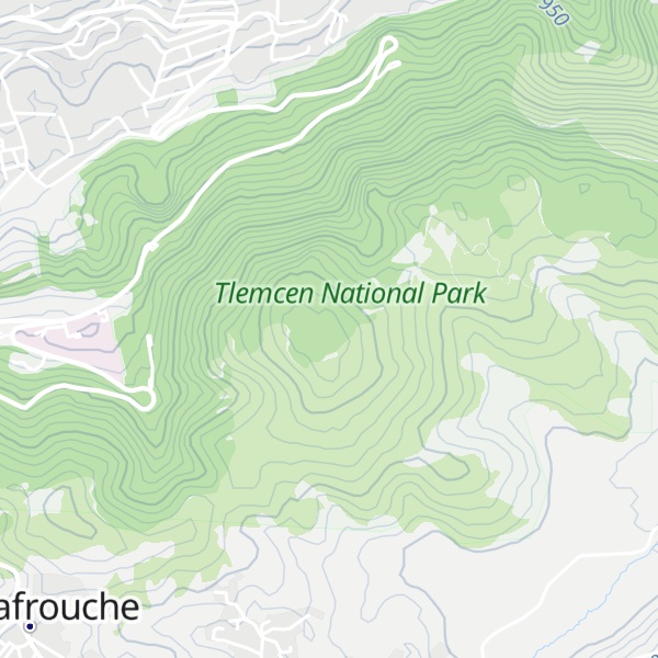 Map of Djebel el Beniâne