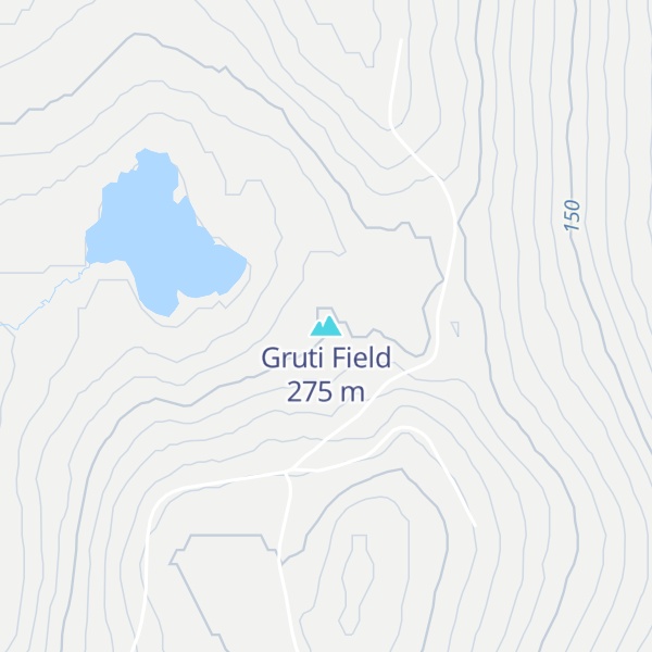 Map of Gruti Field
