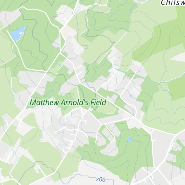 Map of Old Boars Hill