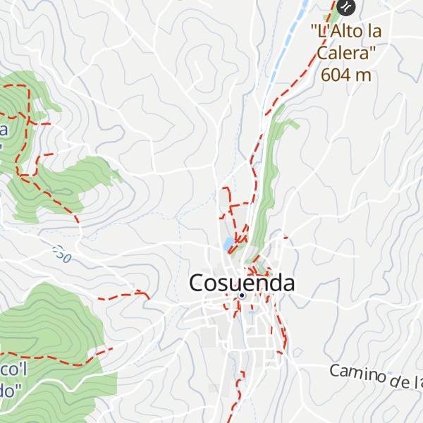 Map of Cabaña en "Val de Villa"