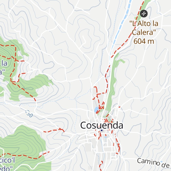 Map of Cabaña en "Val de Villa"