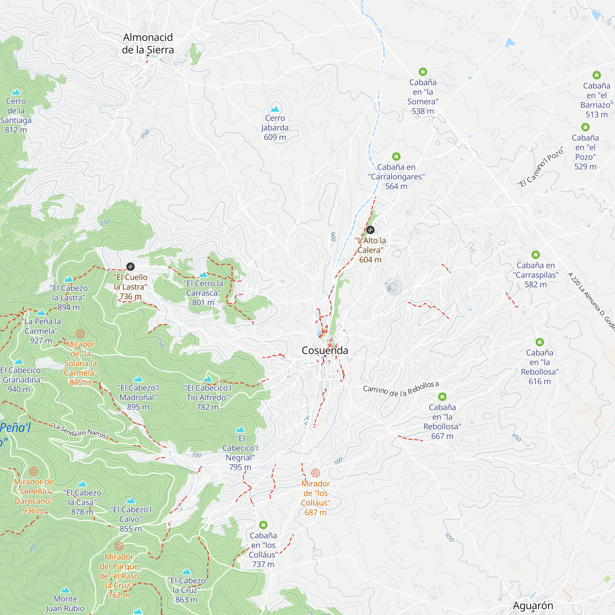 Cabaña en "Val de Villa" map