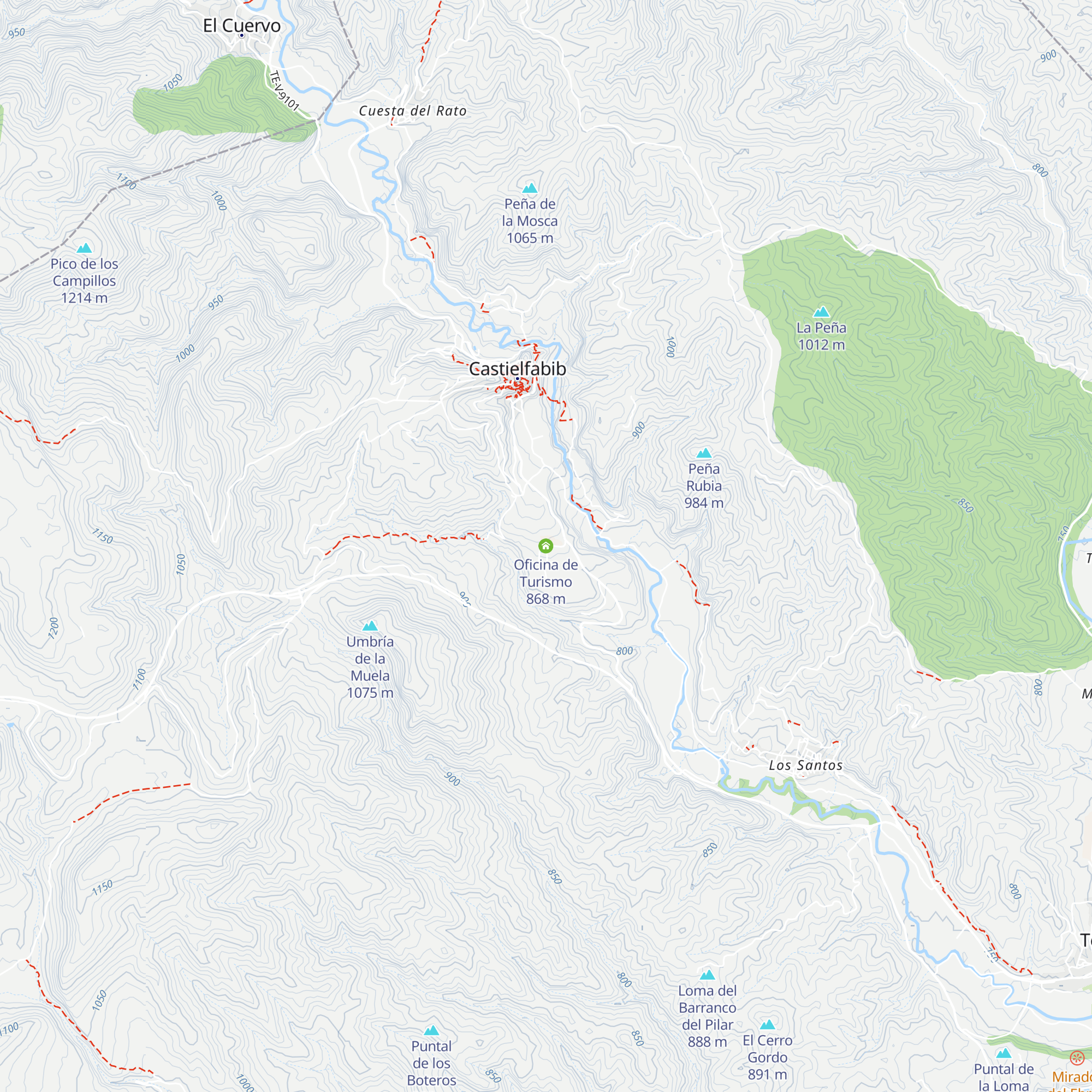 Oficina de Turismo map