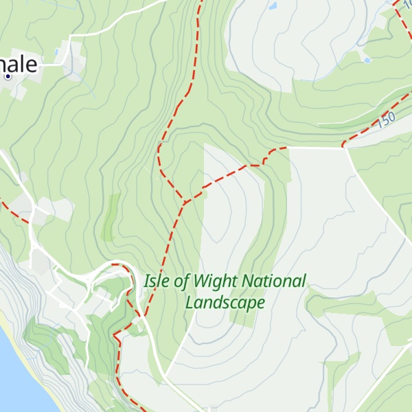 Map of St Catherines Hill
