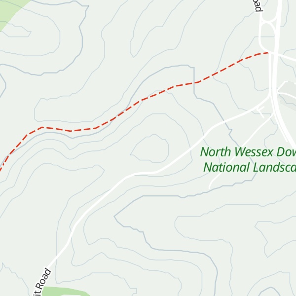 Map of Yewtree Hill