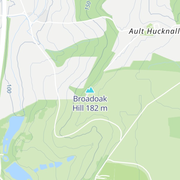 Map of Broadoak Hill