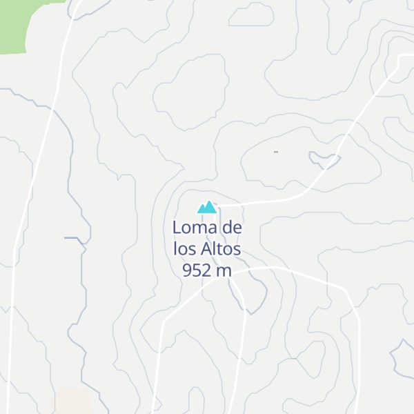 Map of Loma de los Altos