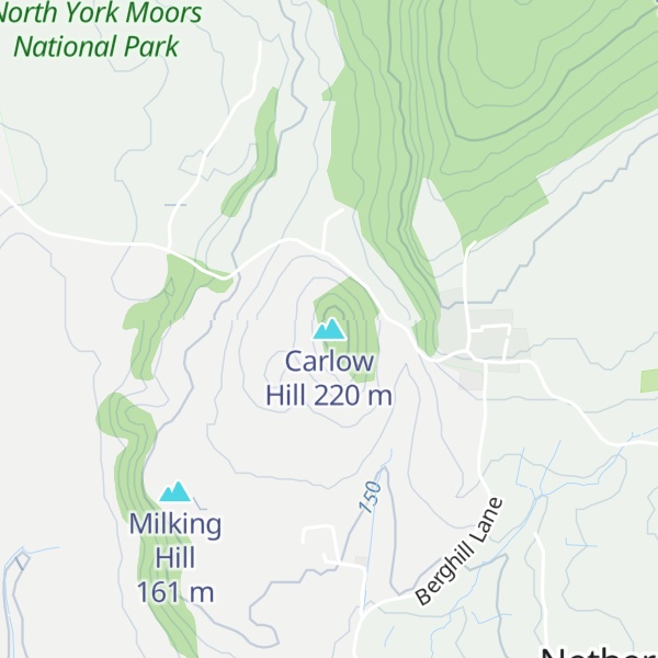 Map of Carlow Hill