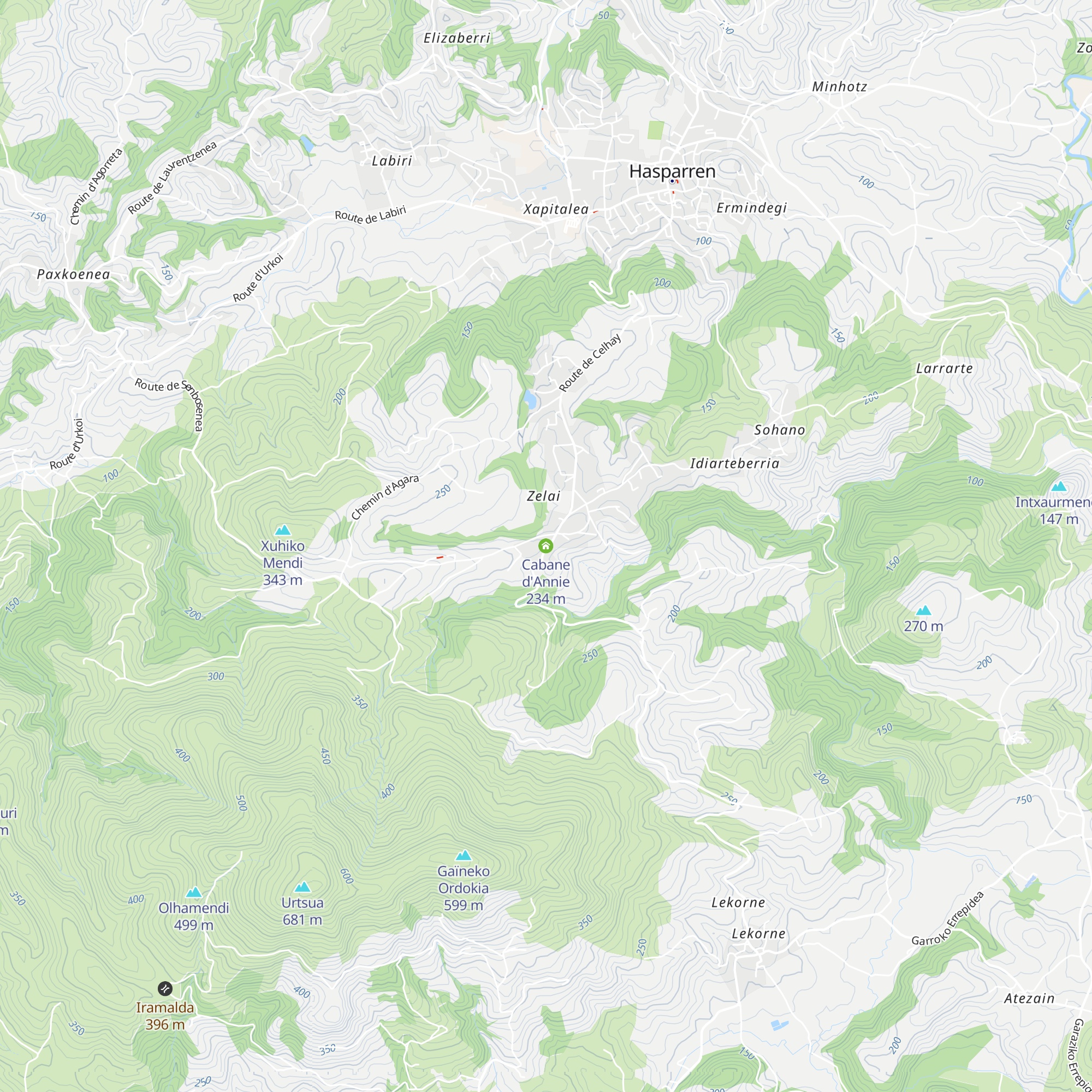 Cabane d'Annie map