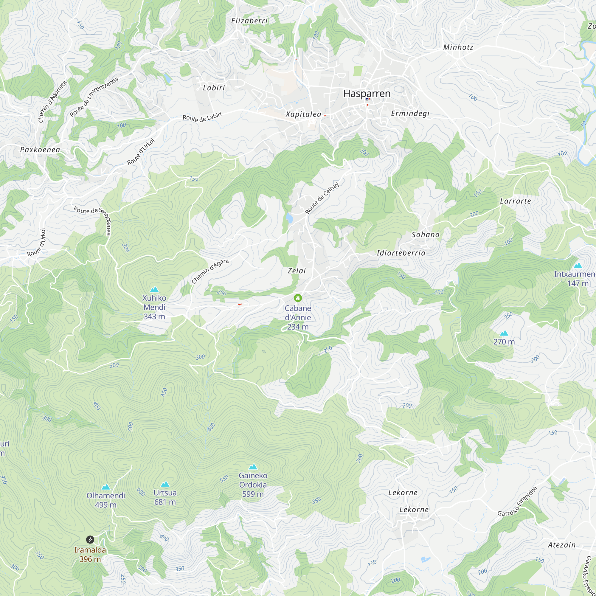 Cabane d'Annie map