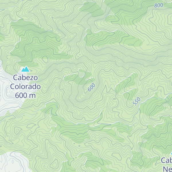 Map of Cabezo de los Moros