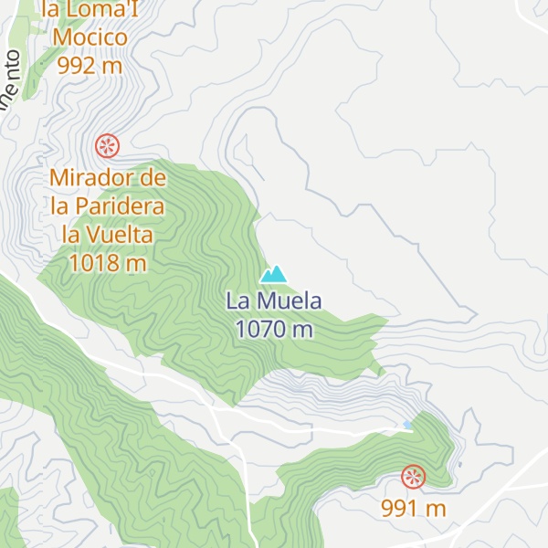 Map of La Muela