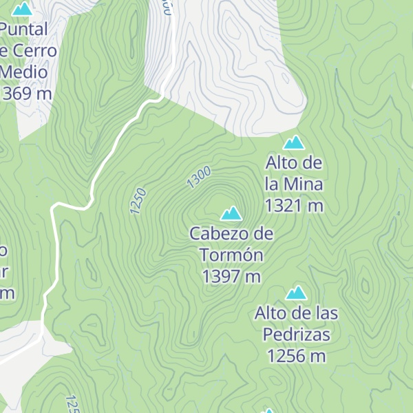Map of Monte el Rodeno