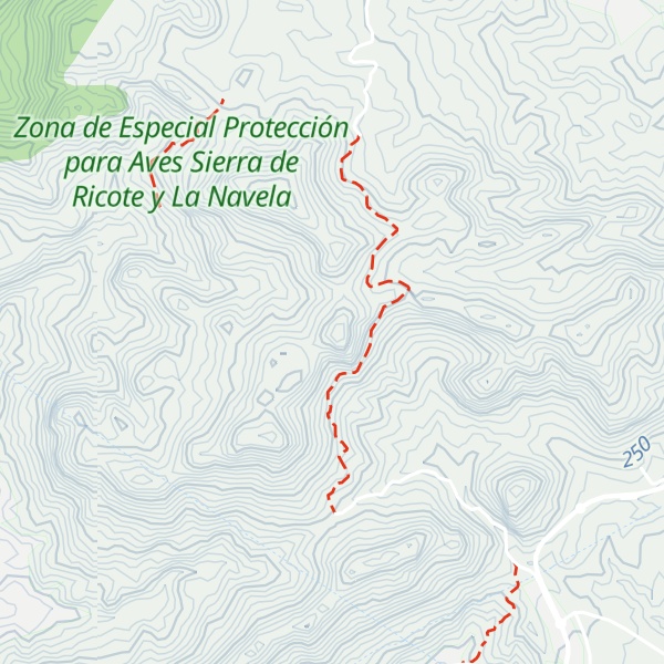 Map of Cabezo de los Calderones