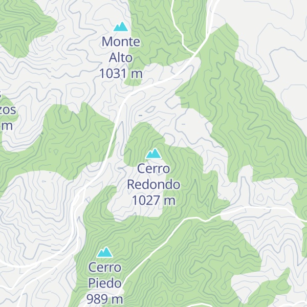 Map of Cerro Redondo