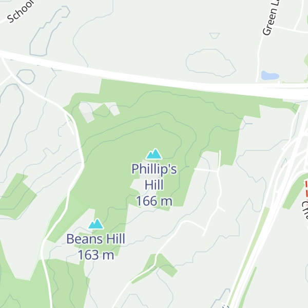 Map of Phillip's Hill