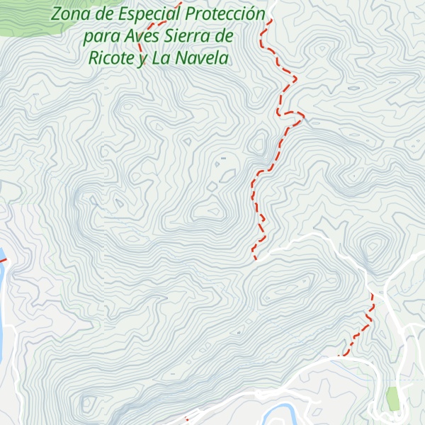 Map of Cabezo de Cuevas Blancas