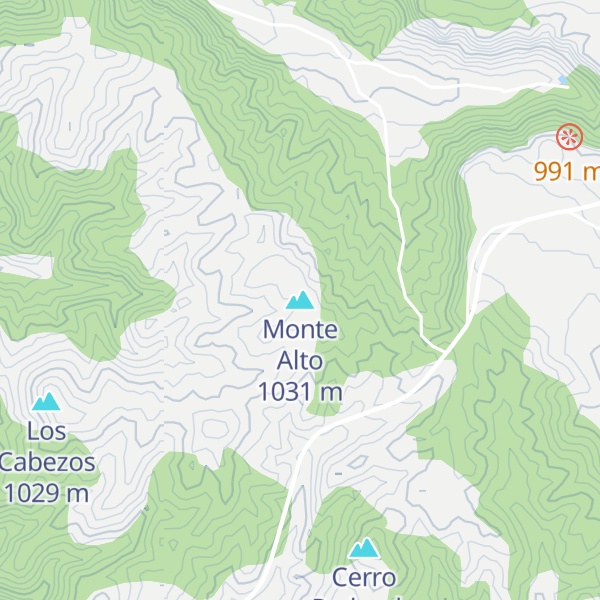 Map of Monte Alto
