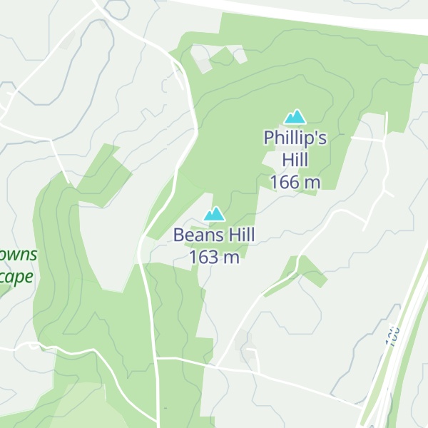 Map of Beans Hill