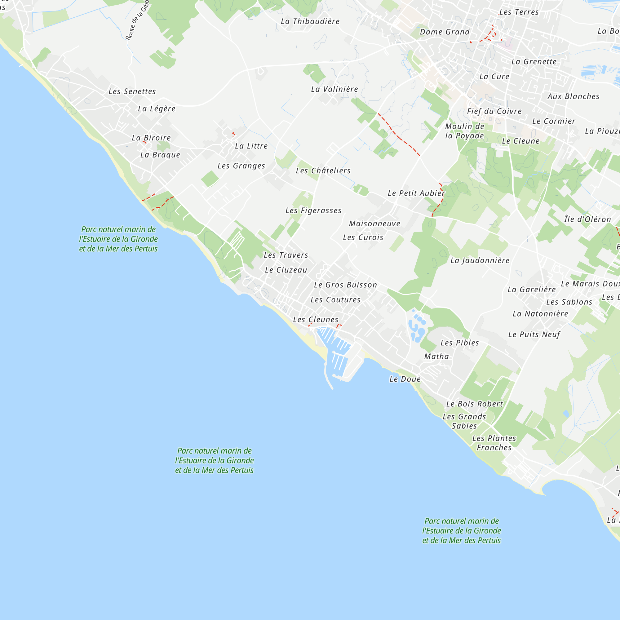 Office de Tourisme de La Cotinière map