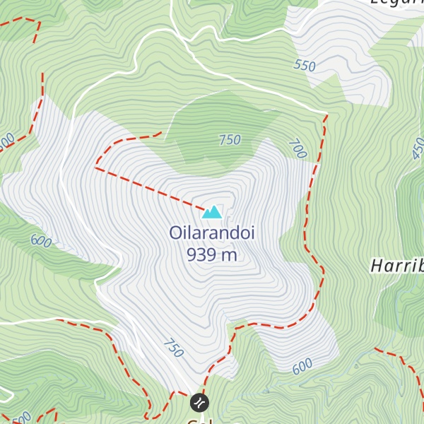 Map of Oilarandoi
