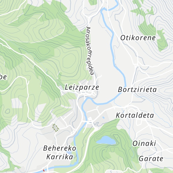 Map of Domaine de Leispars