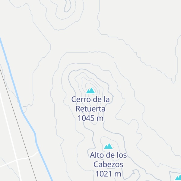 Map of Cerro de la Retuerta