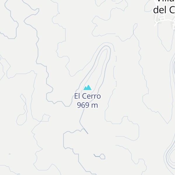 Map of El Cerro