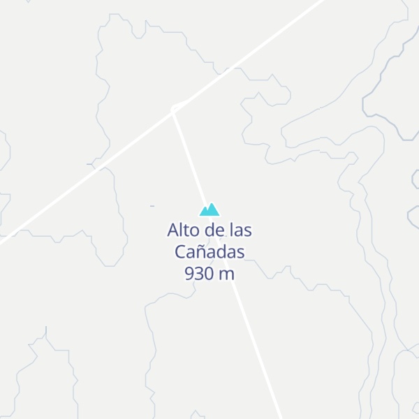Map of Alto de las Cañadas