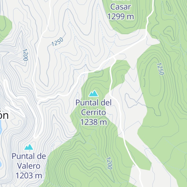 Map of Puntal del Cerrito