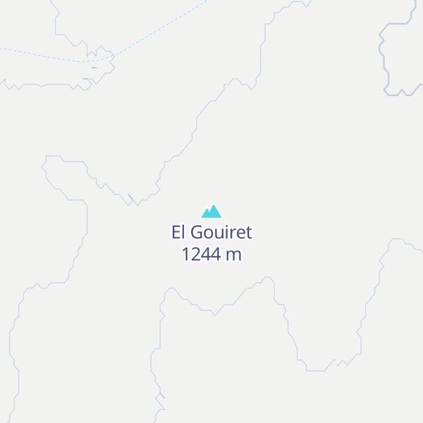 Map of El Gouiret