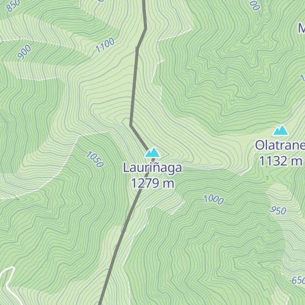 Map of Lauriñaga