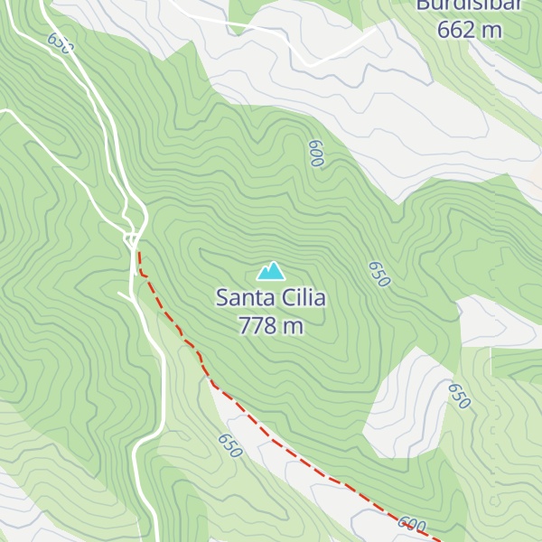 Map of Santa Cilia
