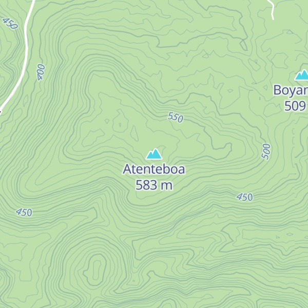 Map of Atenteboa