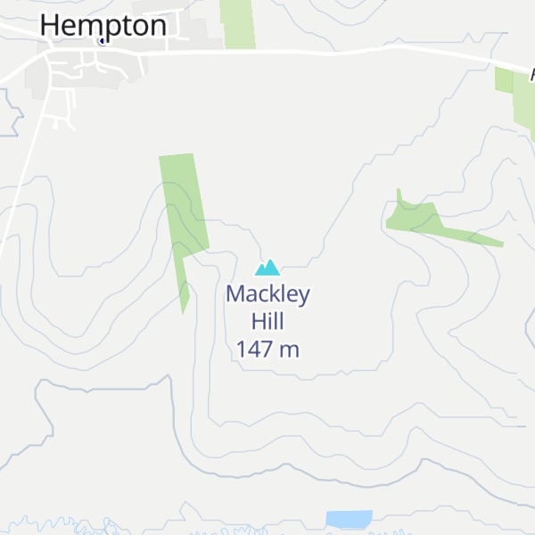 Map of Mackley Hill